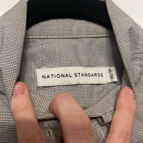 National Standards Casual Short Sleeve Button Up Shirt - Picture 2 of 2